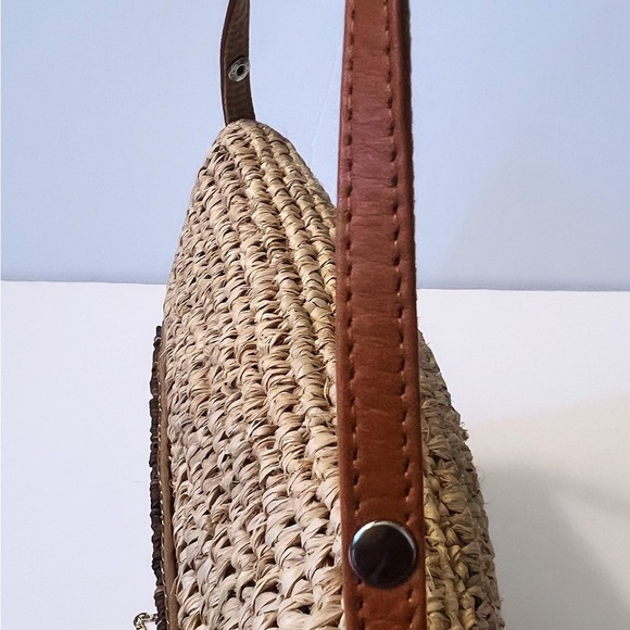 Tommy Bahama Natural Straw Crossbody Bag!!! - Picture 2 of 8